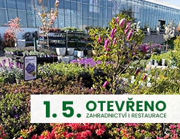 V p�tek 1. 5. otev�eno - Obr�zek